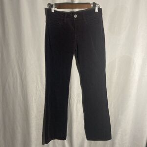 KUT FROM THE KLOTH purple mid-rise straight leg pinwale corduroy pants 2